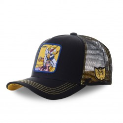 Casquette filet Saint Seiya Phoenix Noir et Jaune