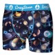 Lot De 4 boxers Homme En Microfibre, Crazy Boxer