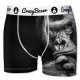 Lot De 4 boxers Homme En Microfibre, Crazy Boxer