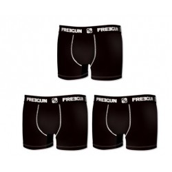 Lot de 3 boxers homme coton Noir
