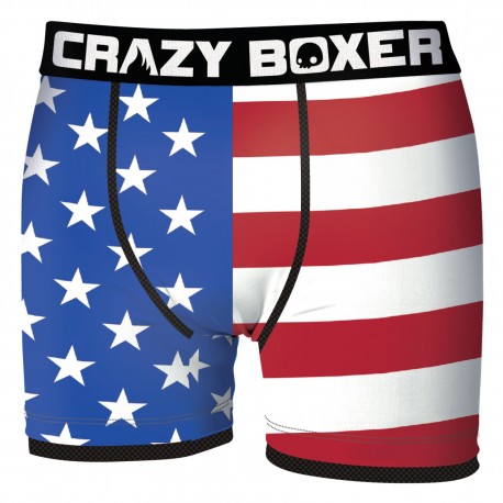 Boxer  Homme En Microfibre, Crazy Boxer