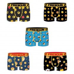 Lot de 5 boxers garçon Emotik