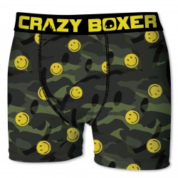 Boxer  Homme En Microfibre, Crazy Boxer