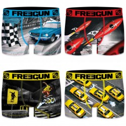 Lot de 4 boxers garçon Freegun  G2