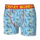 Lot De 6 Boxers Homme En Microfibre, Crazy Boxer