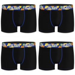 Lot de 4 boxers homme Coton Bio Noir - FG/SUBL/1BCBX4/N 
