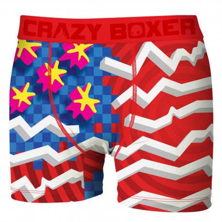 Boxer Homme Flag CRAZY BOXER