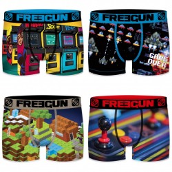 Lot de 4 boxers homme Retro Gaming G7