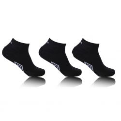 Lot de 3 tiges courtes homme Umbro Noir