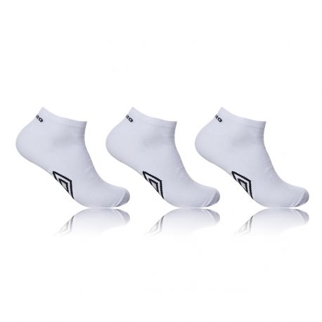 Lot de 3 tiges courtes homme Umbro Blanc