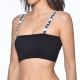 Brassière bandeau femme Coton Fila 6063 noir