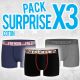 Boxers Homme En Coton Pack Surprise Freegun