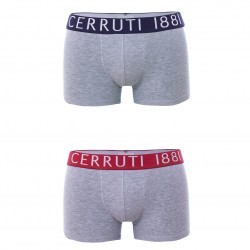 Lot de 2 Boxers Homme Unis CERRUTI