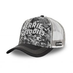 Casquette Capslab Looney Tunes Merrie Melodies Gris