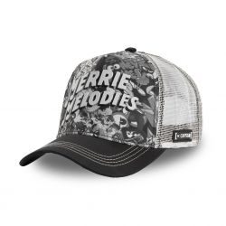 Casquette Capslab Looney Tunes Merrie Melodies Gris