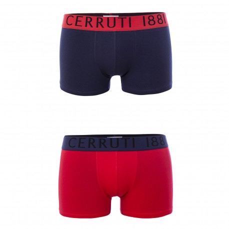 Lot de 2 Boxers Homme Unis CERRUTI