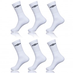 Lot de 6 Paires de Chaussettes Tennis homme - UMB/1/TENX6/B 