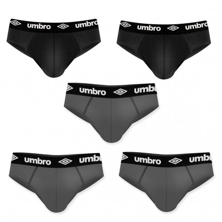 Lot de 5 Slips Umbro coton homme - UMB/1/SCX5/CLASS1