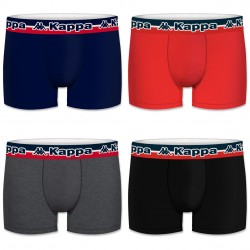 Lot de 4 boxer Coton homme