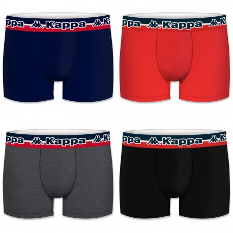 Lot de 4 boxer Coton homme