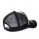 Casquette Baseball homme filet ED Hardy Tiger Noir et Blanc
