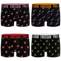 Lot de 4 Boxers homme Coton Bio G3