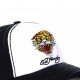 Casquette Baseball homme ED Hardy One Tiger Blanc et Noir