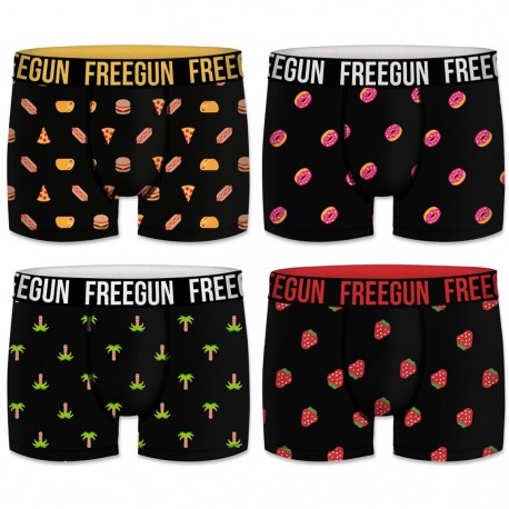 Lot de 4 Boxers garçon Coton Bio G3