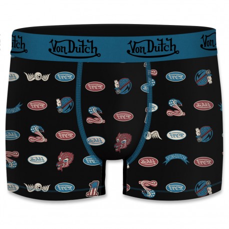 Boxer homme Von Dutch Aop Bleu