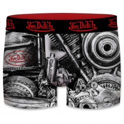 Boxer homme Von Dutch Mot Noir