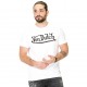 T-shirt homme Von Dutch Best Blanc Imprimé Noir