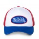 Casquette Trucker Homme Von Dutch Tricolore