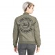Veste Bombers Femme Von Dutch Atomic Vert Kaki