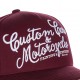 Casquette baseball homme Von Dutch Bor Rouge