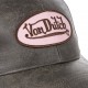 Casquette baseball femme Von Dutch Vicky Marron