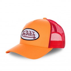 Casquette baseball Von Dutch filet Fresh Orange