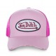 Casquette baseball Von Dutch filet Fresh Rose