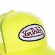 Casquette baseball Von Dutch filet Fresh Jaune