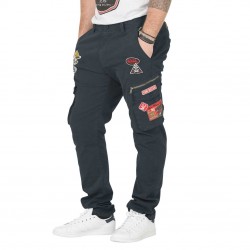 Pantalon Toile Homme VONDUTCH Run Gris Anthracite