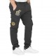 Pantalon Toile Homme VONDUTCH Run Gris Anthracite