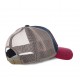 Casquette baseball homme VONDUTCH filet Square Bleu Marine