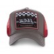 Casquette baseball homme VONDUTCH filet Square Beige