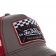 Casquette baseball homme VONDUTCH filet Square Beige