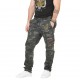 Pantalon Toile Homme Von Dutch War Camouflage Gris