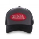 Casquette baseball homme Von Dutch Suede Gris