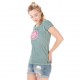 T-shirt Von Dutch femme Aarona Kaki Used