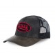 Casquette baseball homme filet Von Dutch Rob Gris
