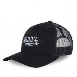 Casquette baseball homme Von Dutch Lofb California filet Noir