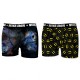 Lot de 2 Boxers Garçon Justice League