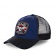 Casquette Trucker Homme Von Dutch Flying Eye Bleu